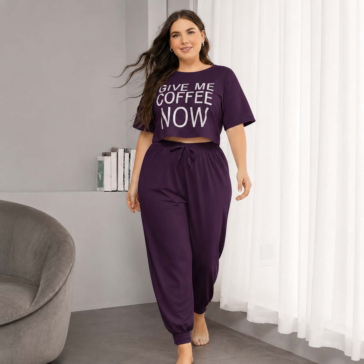 Plus Size Mint Breeze Set