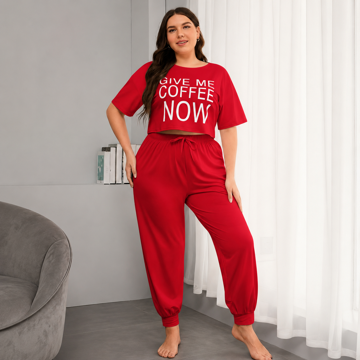Plus Size Mint Breeze Set