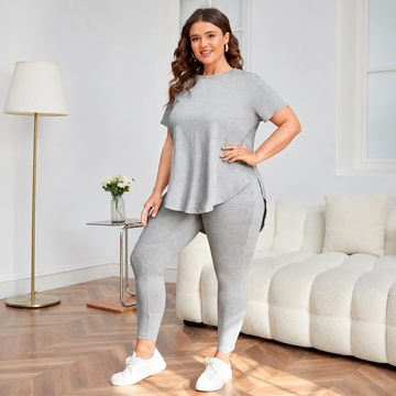 Plus Size Comfort Lounge Set
