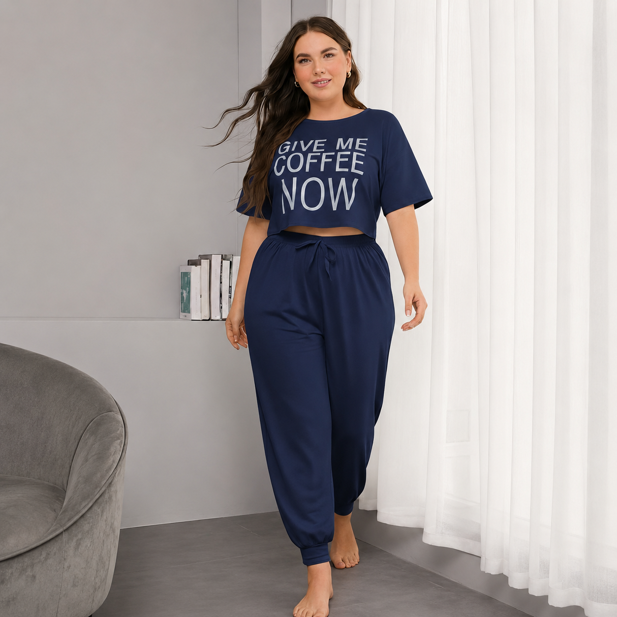 Plus Size Mint Breeze Set