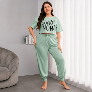 Plus Size Mint Breeze Set