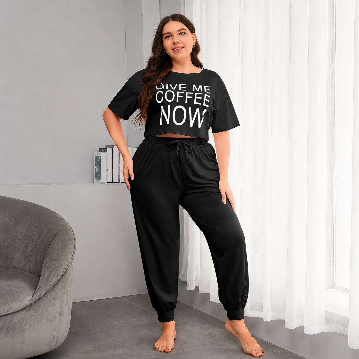 Plus Size Mint Breeze Set