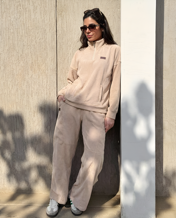 Half-Zip Pajama Set
