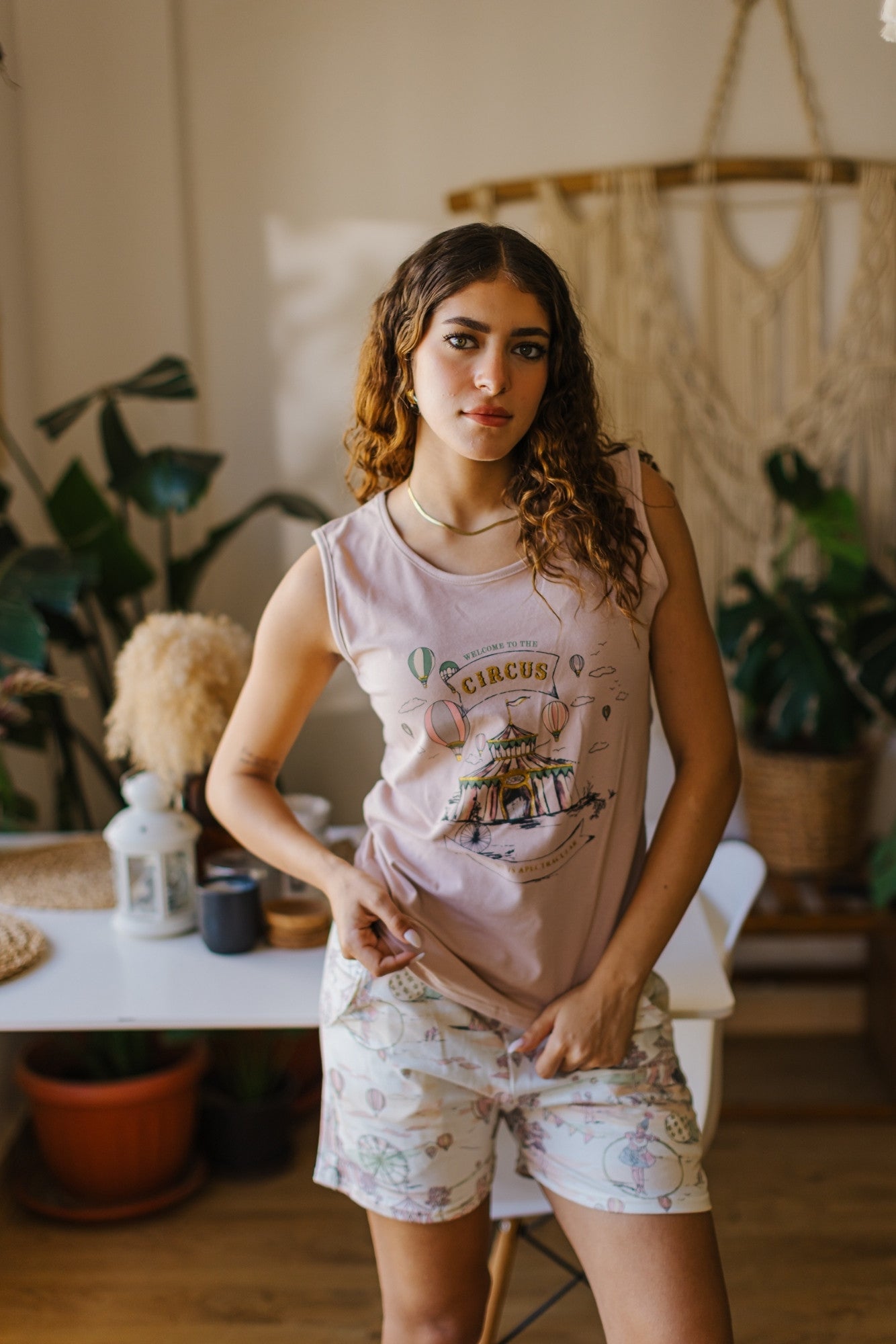 Circus Pajama Shorts