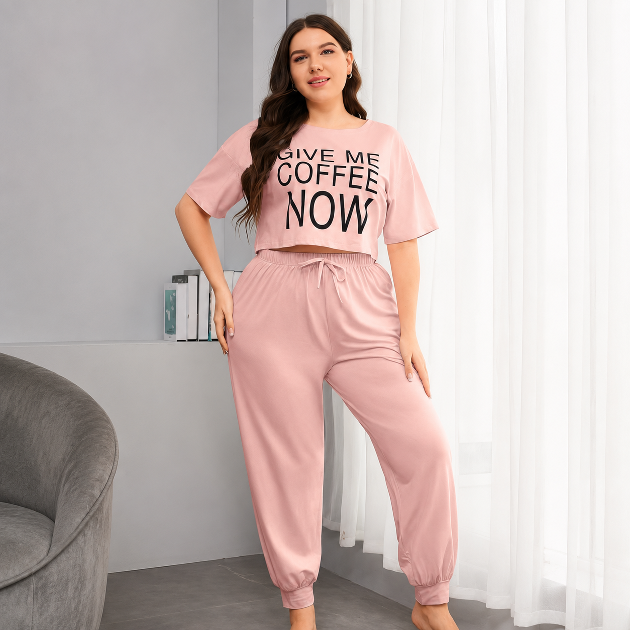 Plus Size Mint Breeze Set