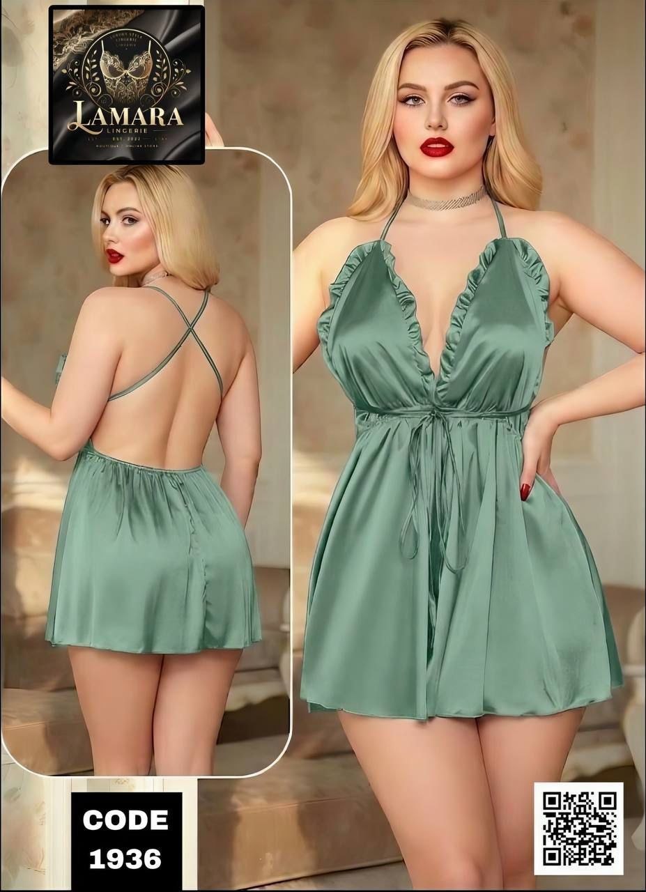 Lingerie Satin Nightdress