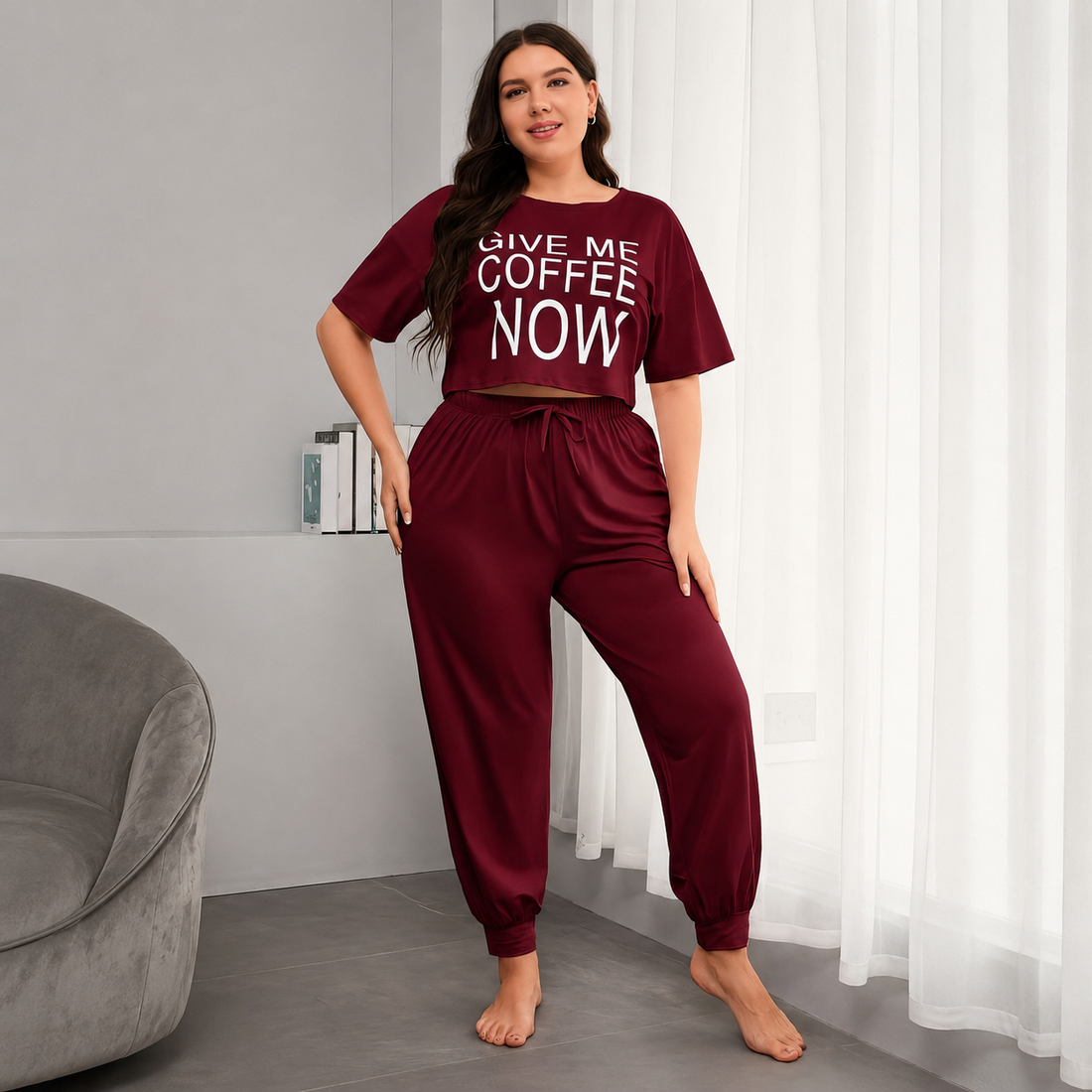 Plus Size Mint Breeze Set