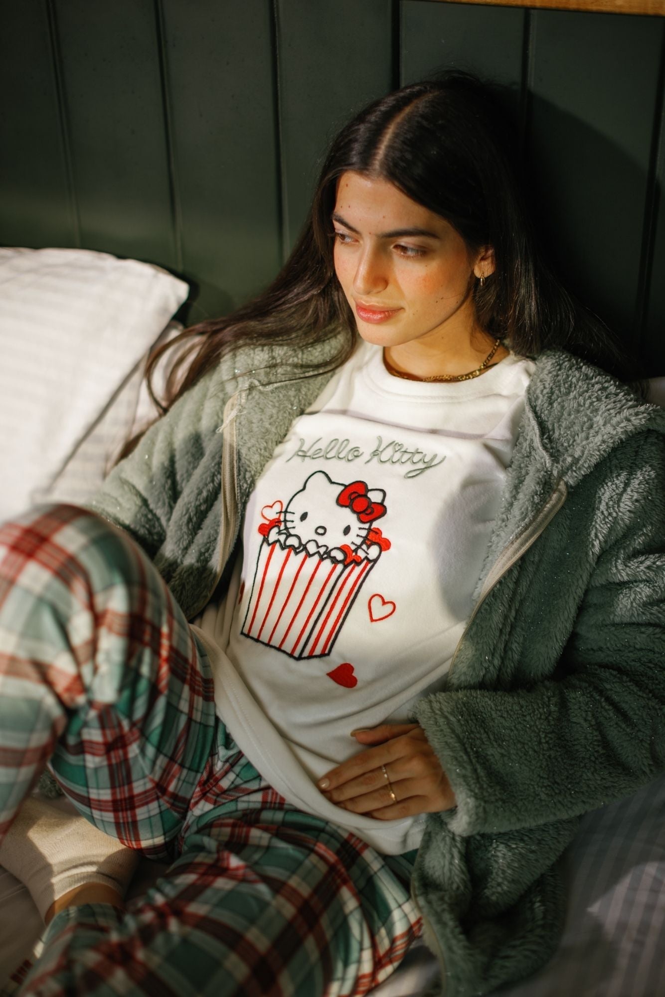Hello Kitty 3Pcs Pajama Set