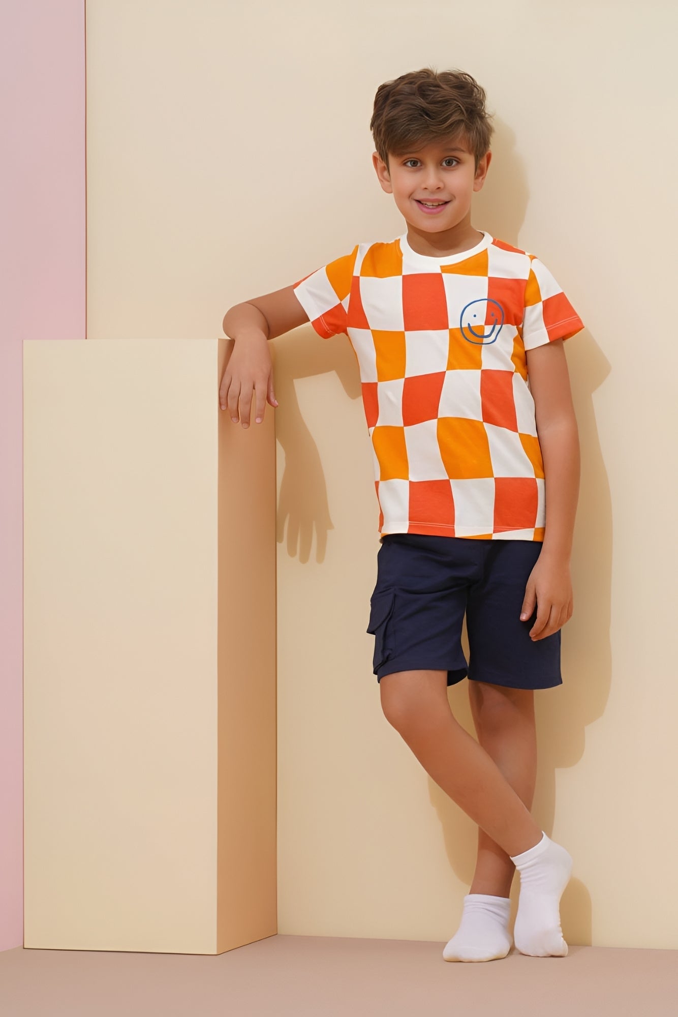 "Smile" Pajama Set